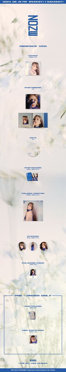 JIHYO (TWICE) - [ZONE] 1st Mini Album (DIGIPACK Version)