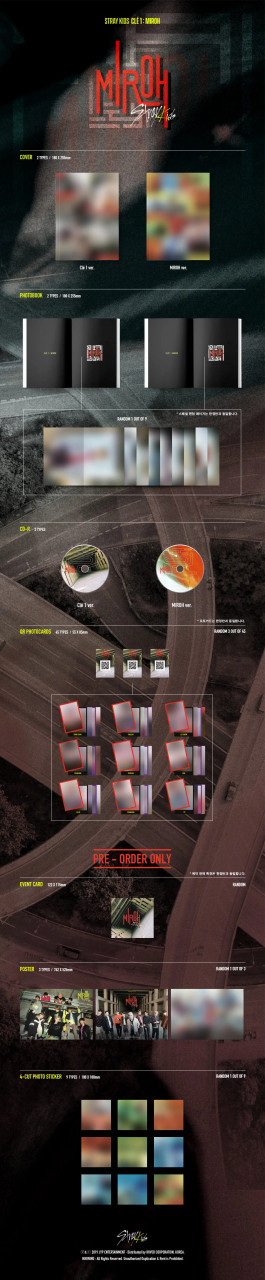 Stray Kids - [Cle 1:Miroh] Mini Album Normal Edition (RANDOM Version)