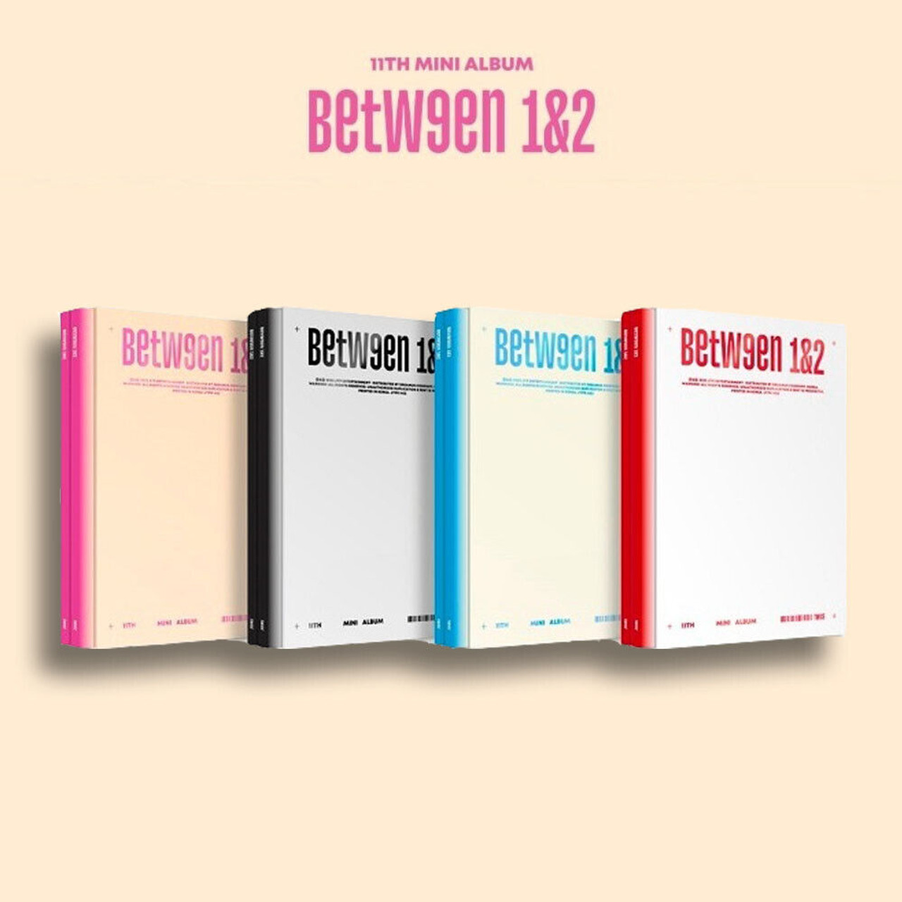 TWICE - [BETWEEN 1&2] 11th Mini Album (RANDOM Version)