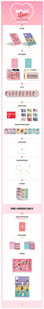 Twice - [What is Love?] 5th Mini Album (Random Version)