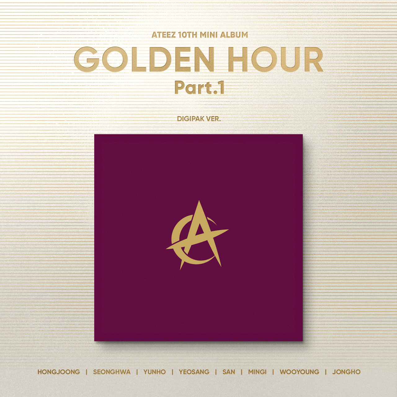 K-POP・アジア The GOLDEN HOUR CD Amazon.com: ATEEZ GOLDEN HOUR : Part.1 10th Mini Album with
