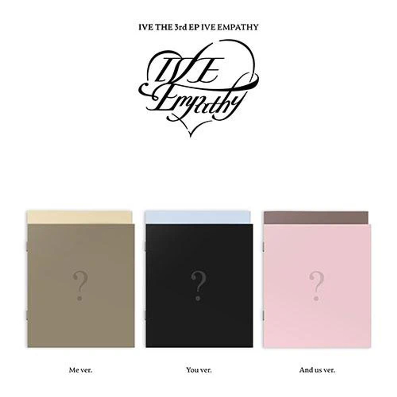 ktown4u.com : IVE - 3rd EP Album [IVE EMPATHY] (Random Ver.)