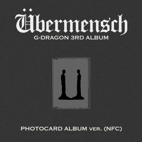 G-DRAGON - [ÜBERMENSCH] 3rd Album PHOTOCARD ALBUM Version (NFC)
