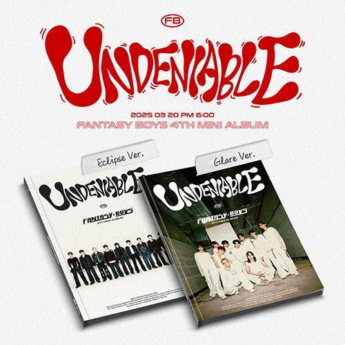 (PRE-ORDER) FANTASY BOYS - [UNDENIABLE] 4th Mini Album RANDOM Version