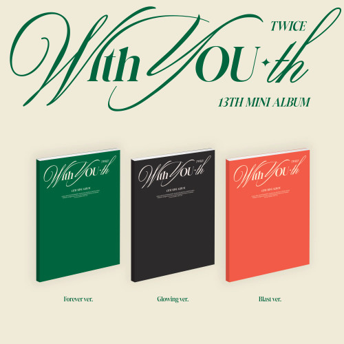 TWICE - [WITH YOU-TH] 13th Mini Album (RANDOM Version)