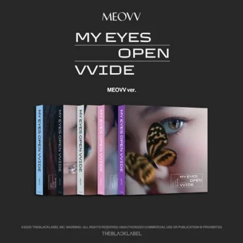 MEOVV - [MY EYES OPEN VVIDE] 1st EP Album MEOVV RANDOM Version