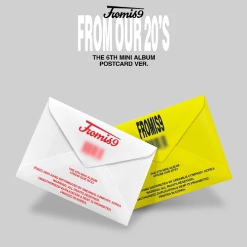 (PRE-ORDER) fromis_9 - [FROM OUR 20's] 6th Mini Album POSTCARD RANDOM Version
