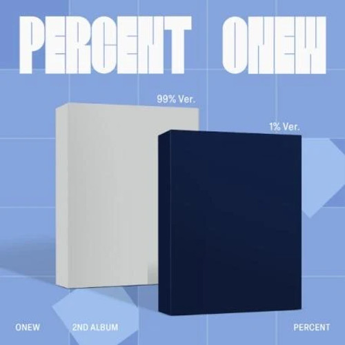 (PRE-ORDER) ONEW - [PERCENT] 2nd Album PHOTOBOOK RANDOM Version