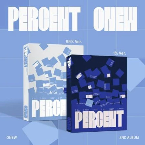 (PRE-ORDER) ONEW - [PERCENT] 2nd Album PHOTOBOOK RANDOM Version