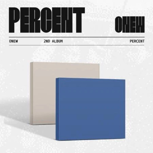 (PRE-ORDER) ONEW - [PERCENT] 2nd Album DIGIPACK RANDOM Version