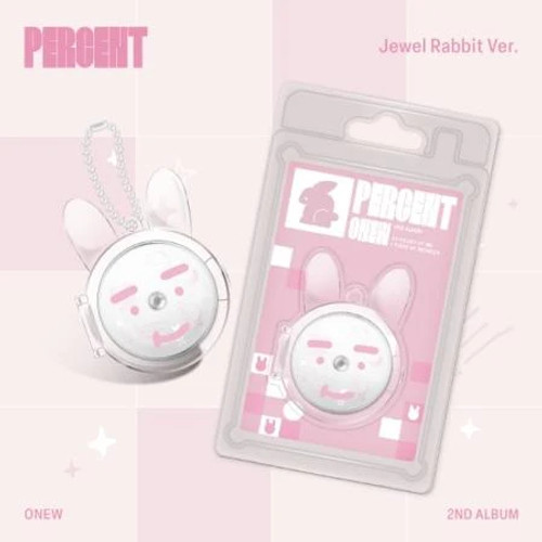 (PRE-ORDER) ONEW - [PERCENT] 2nd Album JEWEL RABBIT Version