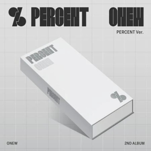 (PRE-ORDER) ONEW - [PERCENT] 2nd Album PERCENT Version