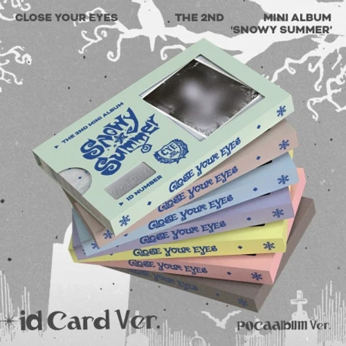(PRE-ORDER) CLOSE YOUR EYES - [SNOWY SUMMER] 2nd Mini Album