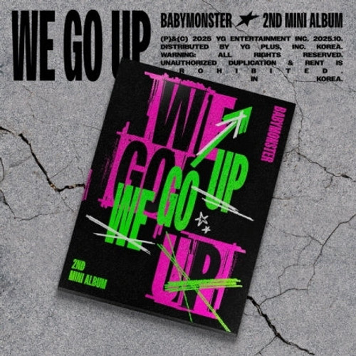 (PRE-ORDER) BABYMONSTER - [WE GO UP] 2ND MINI ALBUM