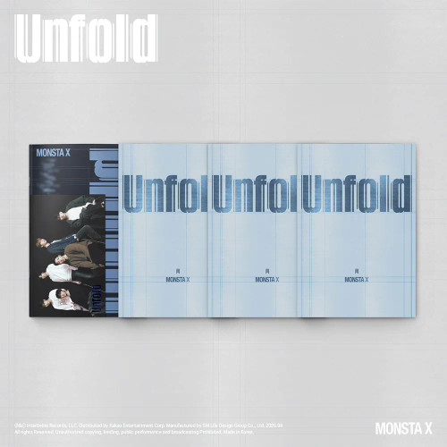 (PRE-ORDER) MONSTA X - [Unfold] American Studio Album