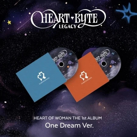 (PRE-ORDER) HEART OF WOMAN -[HEART BYTE : LEGACY] 1st Album