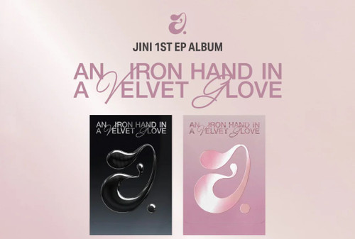 JINI - [AN IRON HAND IN A VELVET GLOVE] 1st EP Album (RANDOM Version)