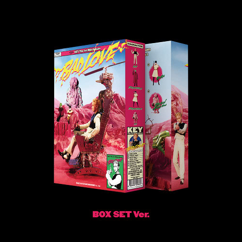 KEY - [BAD LOVE] 1st Mini Album BOX SET Version