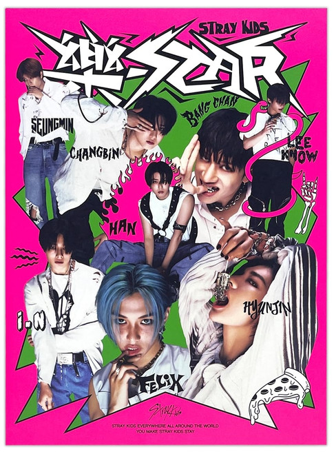 STRAY KIDS - [樂-STAR / ROCK-STAR] Mini Album HEADLINER Version