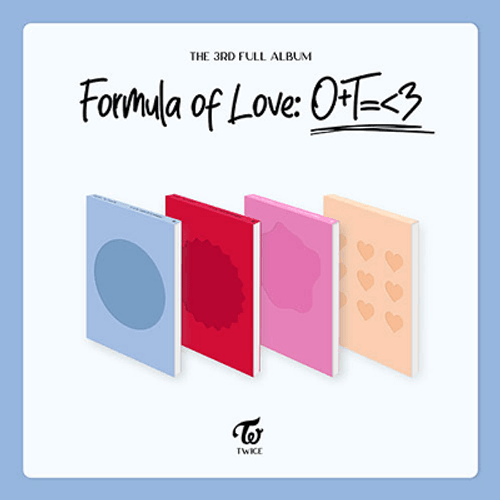 TWICE - [FORMULA OF LOVE: O+T=<3] 3rd Album (RANDOM Version)