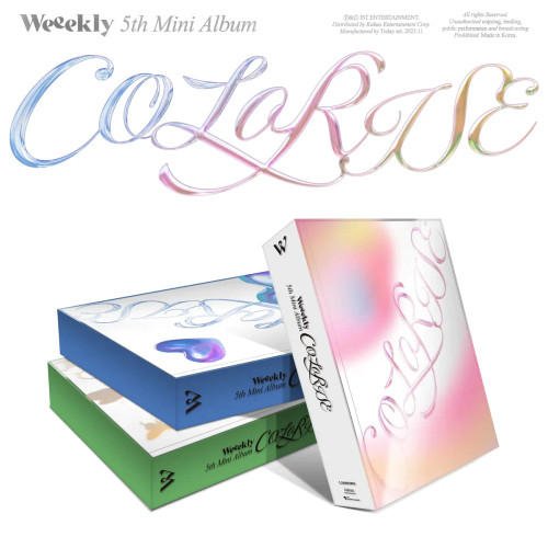 WEEEKLY - [COLORISE] 5th Mini Album (RANDOM Version)