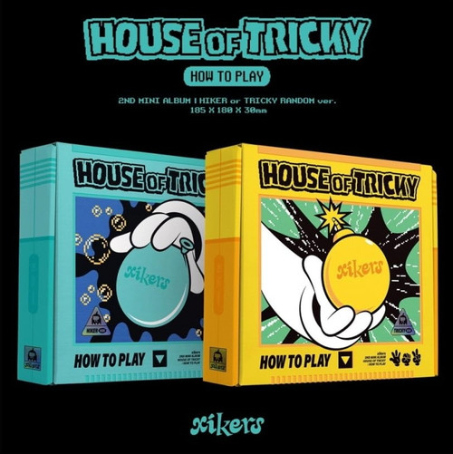 xikers - [HOUSE OF TRICKY : HOW TO PLAY] 2nd Mini Album (RANDOM Version)