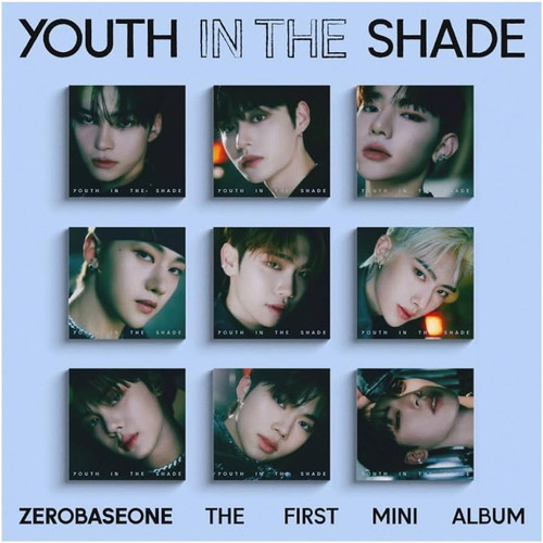 ZEROBASEONE - [YOUTH IN THE SHADE] 1st Mini Album DIGIPACK (RANDOM Version)