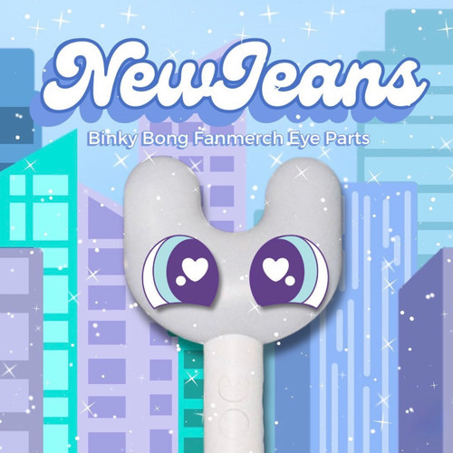 NEWJEANS - BINKY BONG FANMADE EYE PARTS