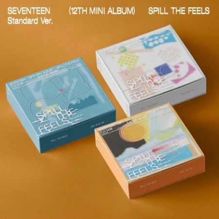 SEVENTEEN - [SPILL THE FEELS] 12th Mini Album STANDARD RANDOM Version