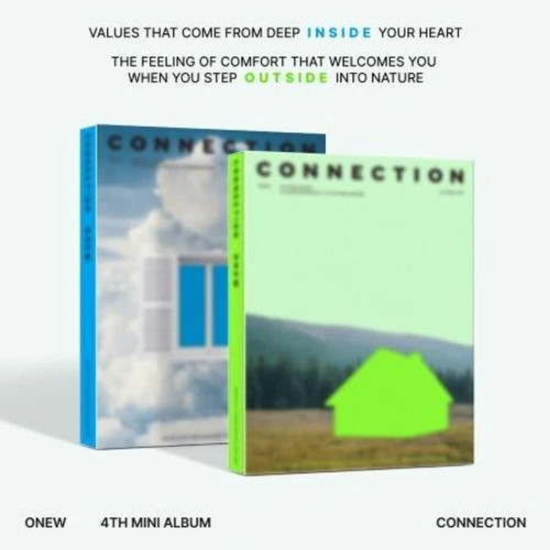ONEW - [CONNECTION] 4th Mini Album PHOTOBOOK (RANDOM VERSION)