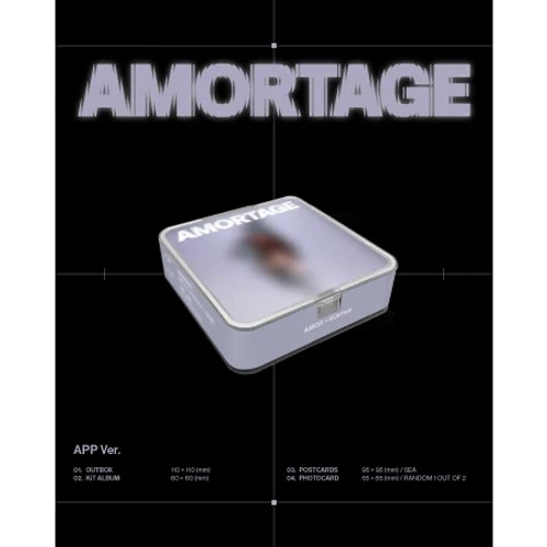 JISOO - [AMORTAGE] Mini Album APP Version