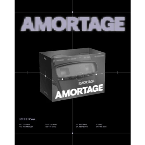 JISOO - [AMORTAGE] Mini Album REELS Version