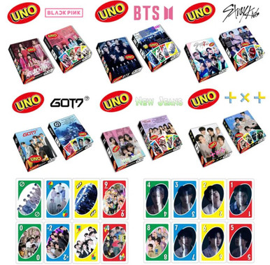 KPOP BAND UNO GAME (VARIOUS)