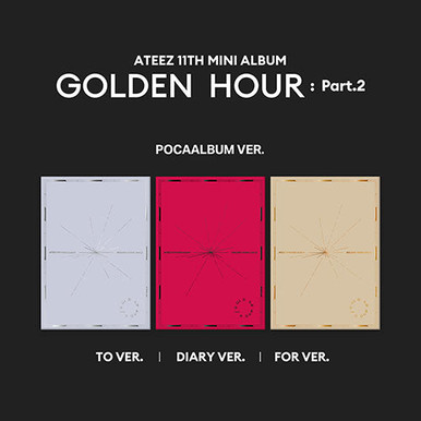 ATEEZ - GOLDEN HOUR : Part.2 11TH MINI ALBUM JAPAN POB