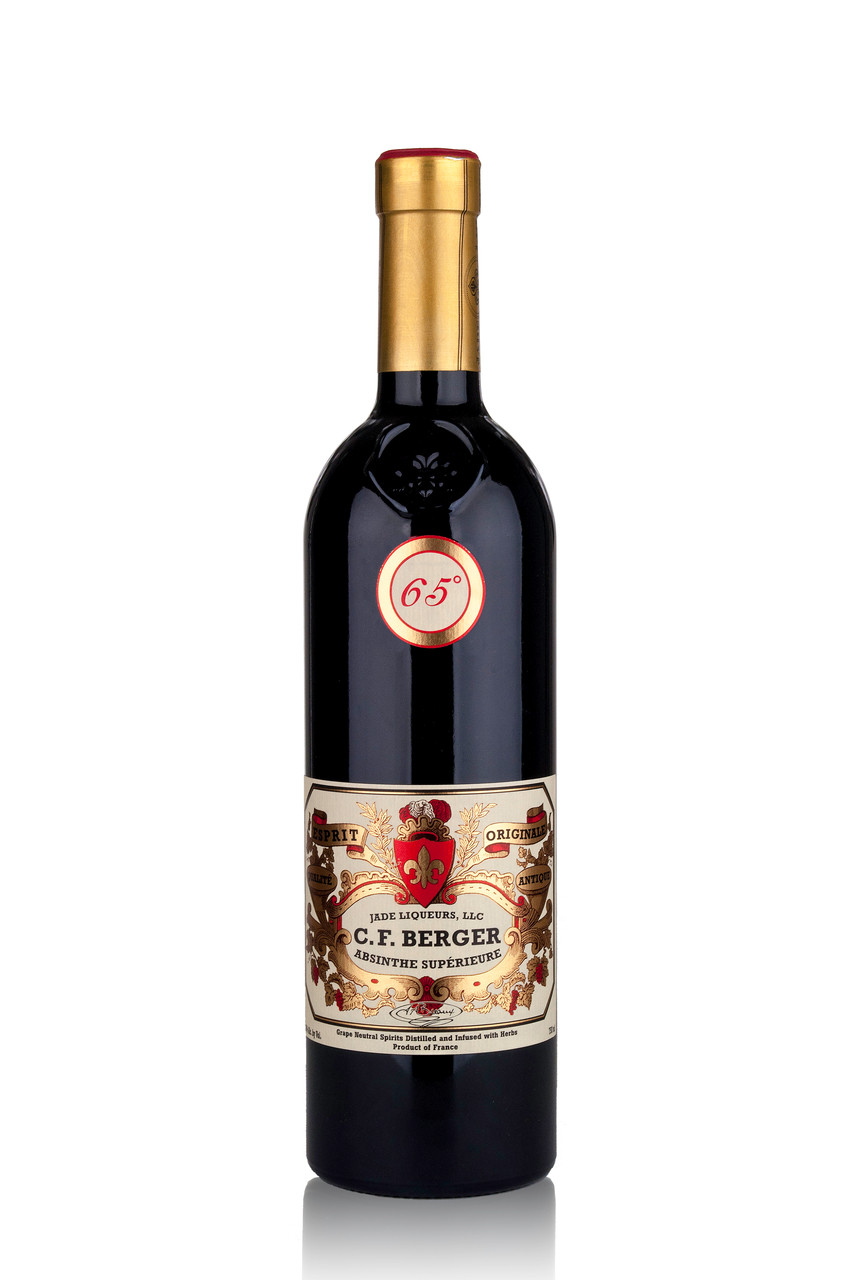 Jade CF Berger Absinthe Supérieure, 750ML