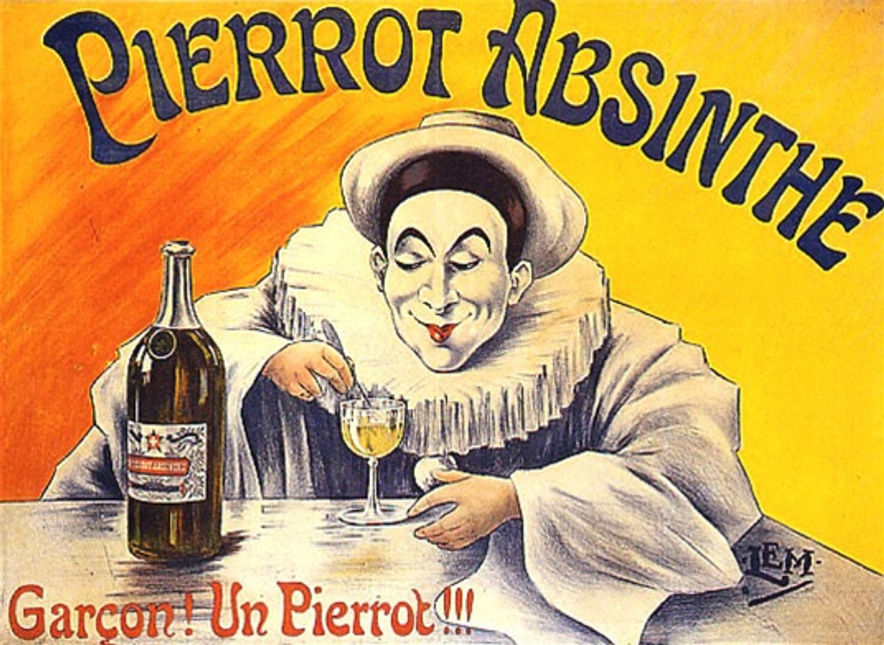 Absinthe Pierrot Poster 43052