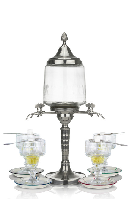 Traditional Absinthe Fountain with 4 Spouts, Complete Set Traditional Absinthe Fountain with 4 Spouts, Complete Set