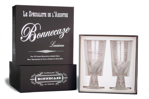 Torsade Absinthe Glasses with Gift Box