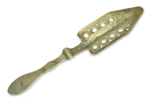 Antique Absinthe Spoon, Diamonds (Losanges #30 **) - 41628