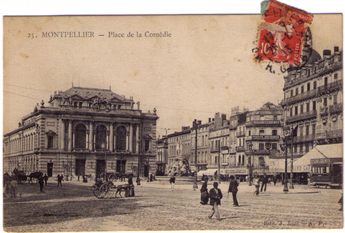 Montpellier - Absinthe Oxygenee Cusenier Postcard