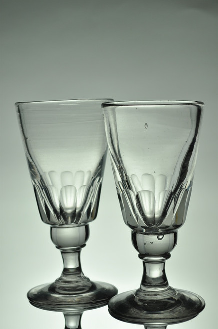 Pair of Antique Absinthe Glasses
