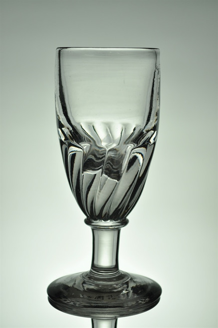 Rare Small Antique Torsade Absinthe Glass 44424