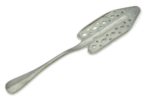 Antique Absinthe Spoon, Les Losanges Etires (Stretched Diamonds) #5 41499