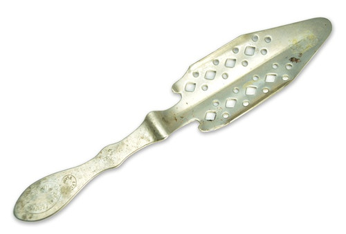 Antique Absinthe Spoon, Diamonds (Losanges #24 *) - 41246