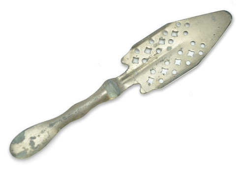 Antique Absinthe Spoons, Les Losanges Incurves (Curved Diamonds) #5