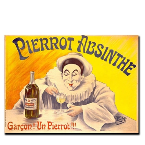 Pierrot Absinther Magnet