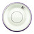 Antique Absinthe Saucer/Coaster, Purple Rim 8f 41148