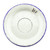 Antique Absinthe Saucer/Coaster, Blue Rim 10f