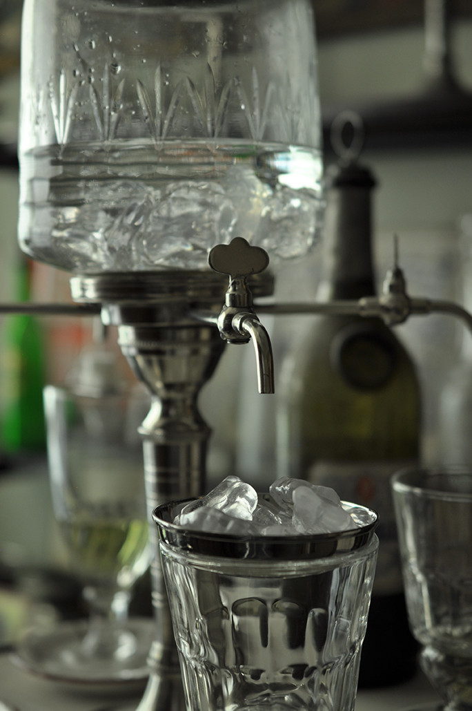 #2 Rooster Traditional Absinthe Fountain, 4 Spout