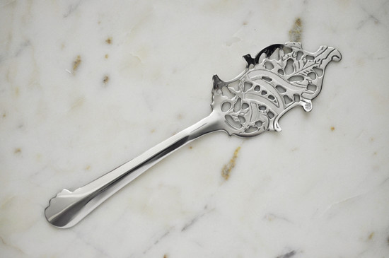 Absinthe Spoon Antique Stainless Steel - Perfect For Traditional